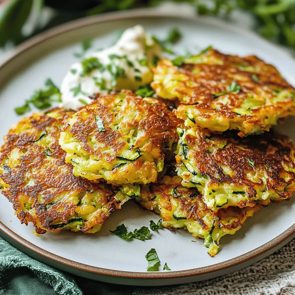 These Easy Zucchini Fritters are a delightful way to use up your garden's bounty! Packed with fresh zucchini, herbs, and a hint of cheese, they’re perfect as a snack or side dish. Plus, they can be made gluten-free! Save this simple recipe to impress your family at your next get-together or potluck. Enjoy crispy, flavorful bites that everyone will love!