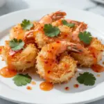 air fryer crispy coconut shrimp - featured image
