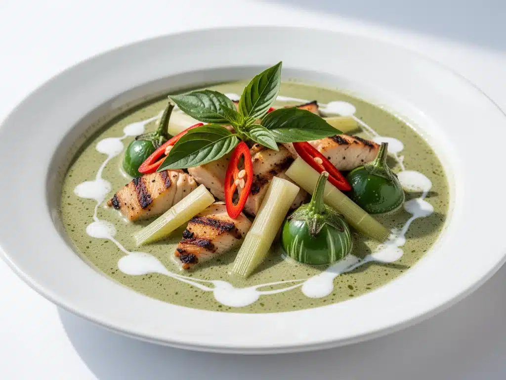 Home 2 Authentic Thai Green Curry - featured image