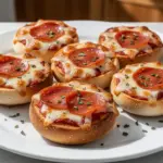 Back to School Mini Pizza Bagels - featured image