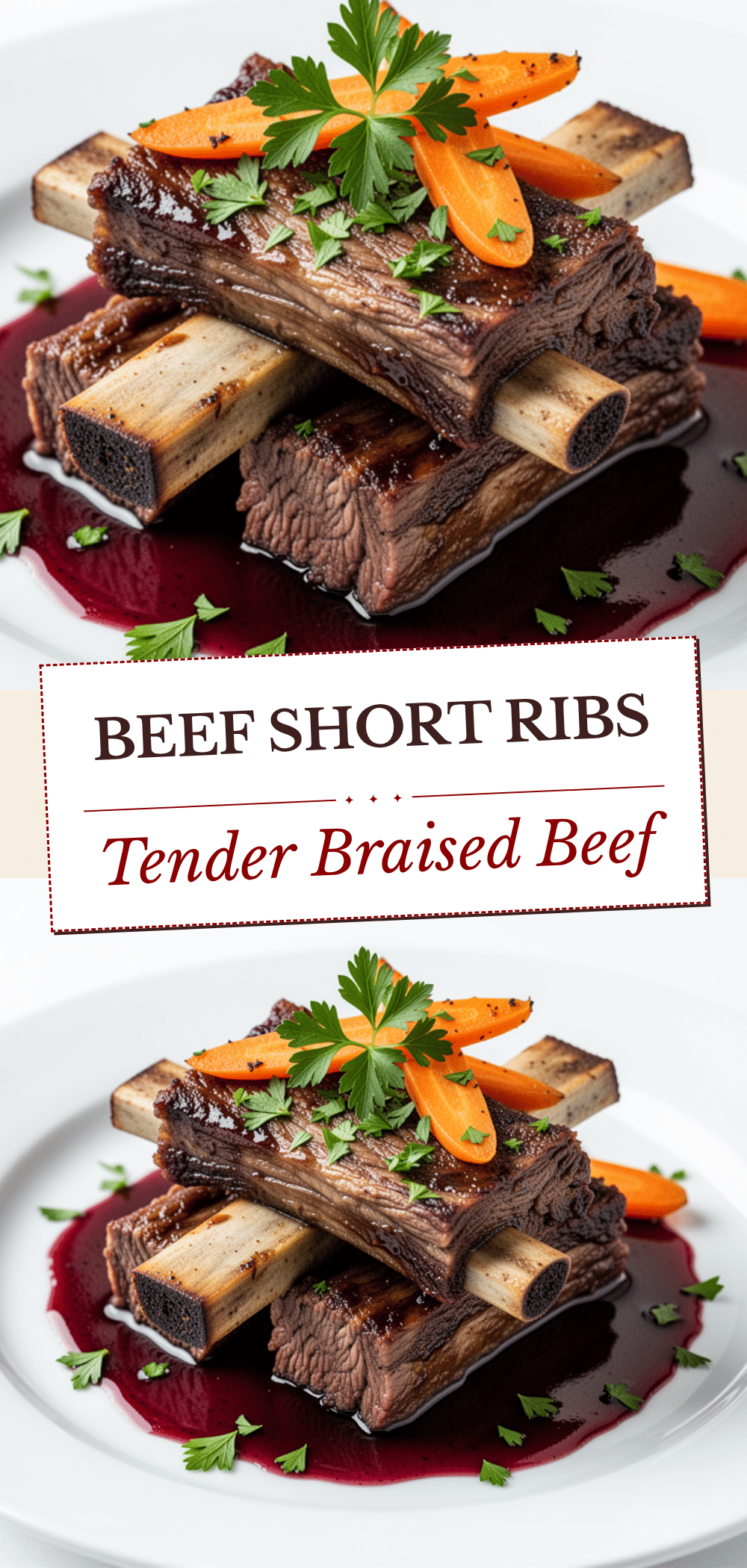 Braised Beef Short Ribs: 5-Step Red Wine Recipe 5 braised beef short ribs recipe