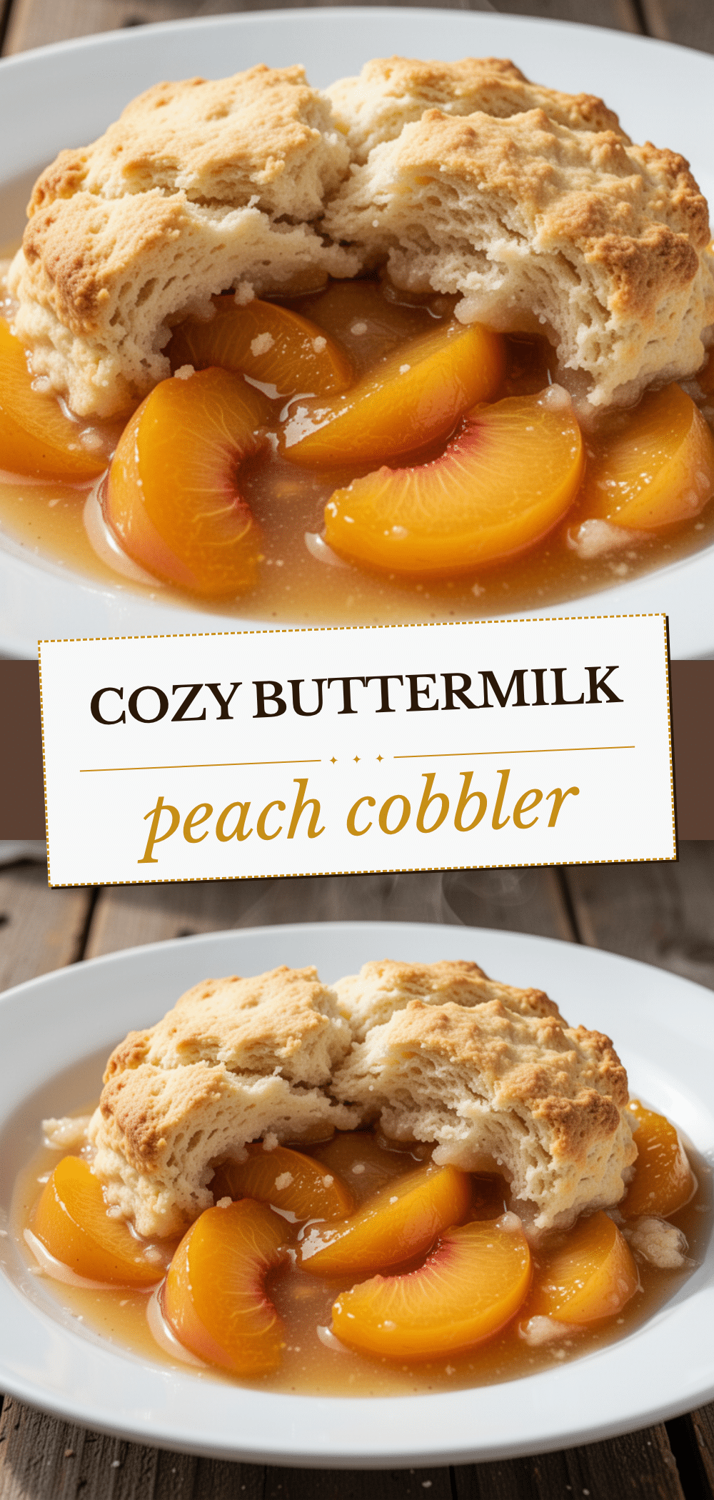 Soft Homestyle Peach Cobbler with Buttermilk Biscuit Topping 5 buttermilk biscuit peach cobbler recipe