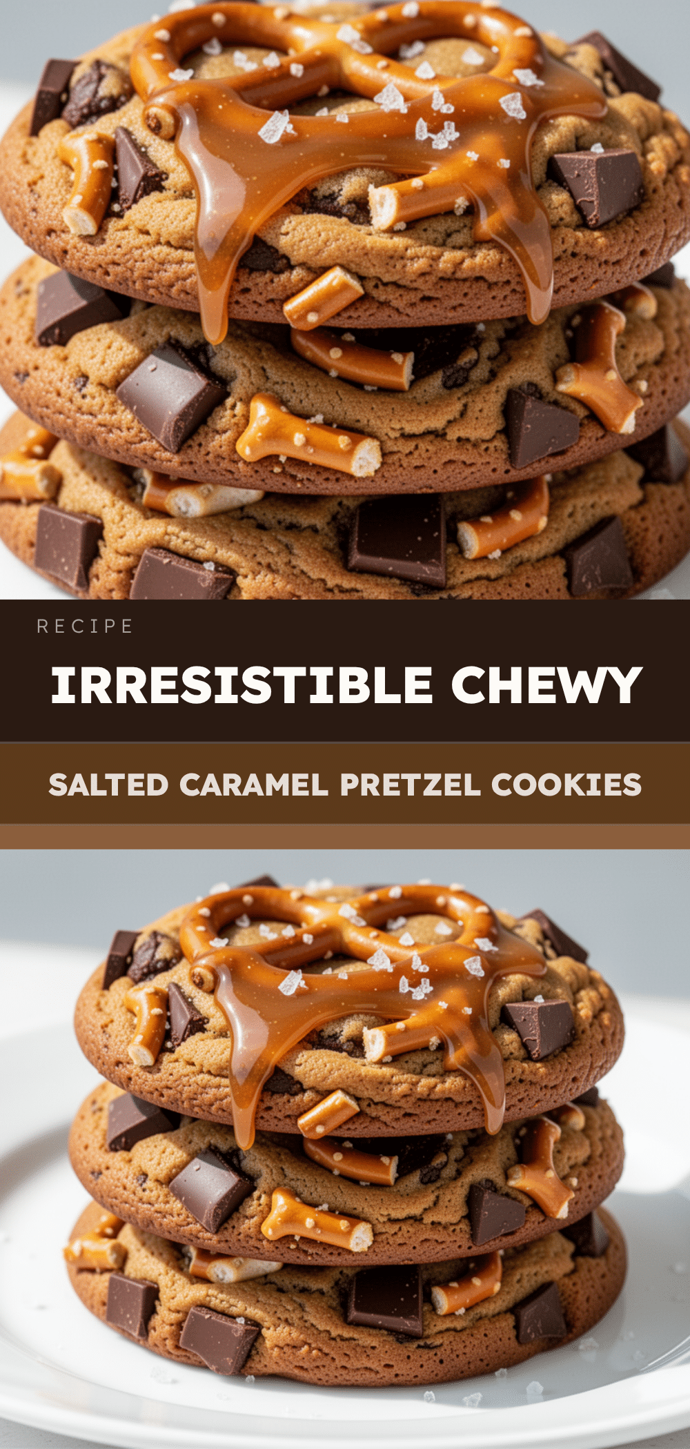 Chewy Salted Caramel Pretzel Cookies: Easy Best Recipe 5 chewy salted caramel pretzel cookies recipe
