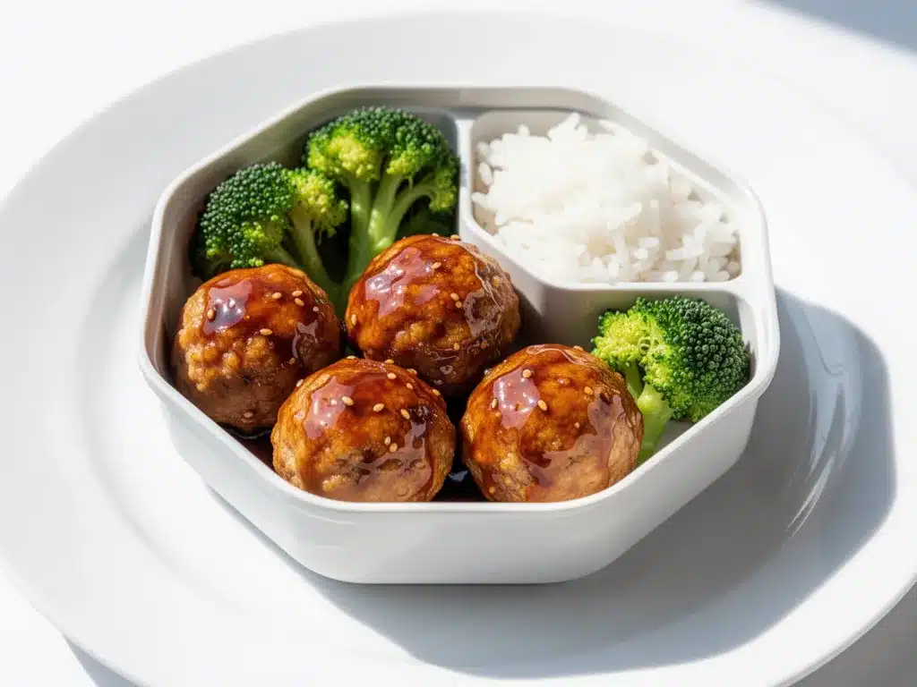 Chicken Teriyaki Meatballs: Easy Bento Box Recipe 4 chicken teriyaki meatballs preparation steps