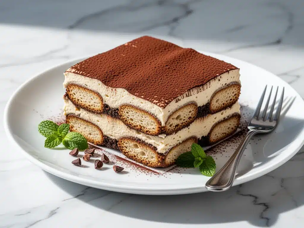 Classic Italian Tiramisu with Mascarpone Cream: Easy 5-Ingredient No-Bake Dessert 4 classic Italian tiramisu with mascarpone cream preparation steps