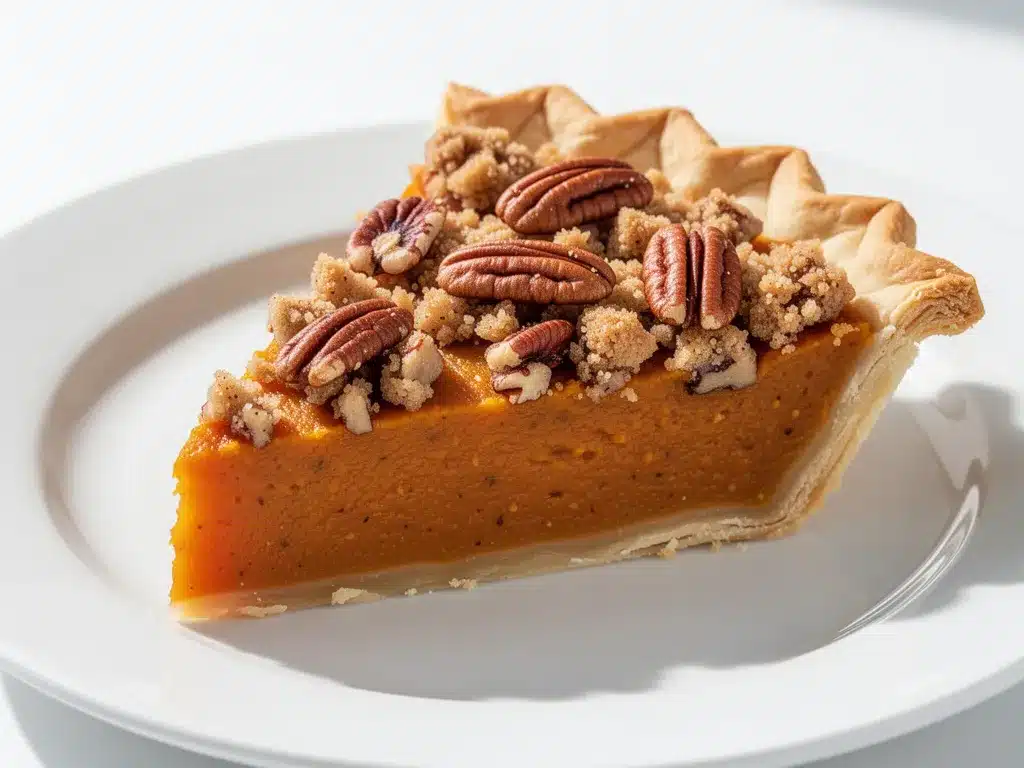Classic Southern Sweet Potato Pie with Pecan Crumble 4 classic southern sweet potato pie preparation steps