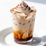 creamy iced brown sugar oat milk latte - featured image