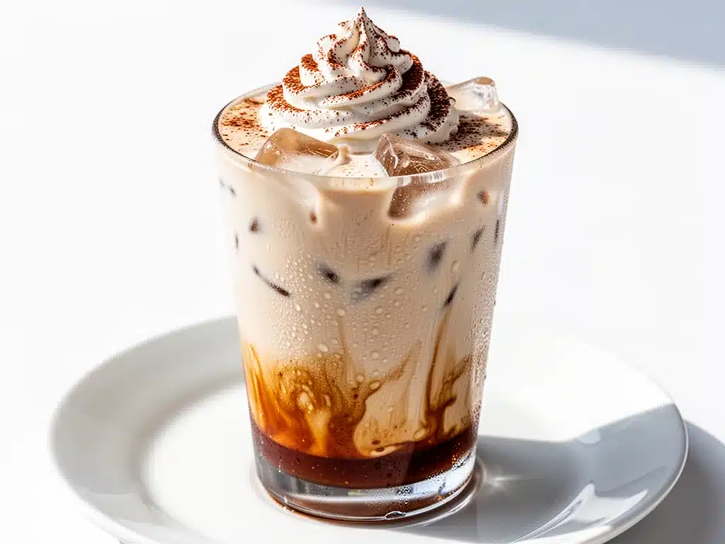 Home 5 creamy iced brown sugar oat milk latte - featured image