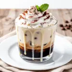 creamy iced white chocolate mocha - featured image