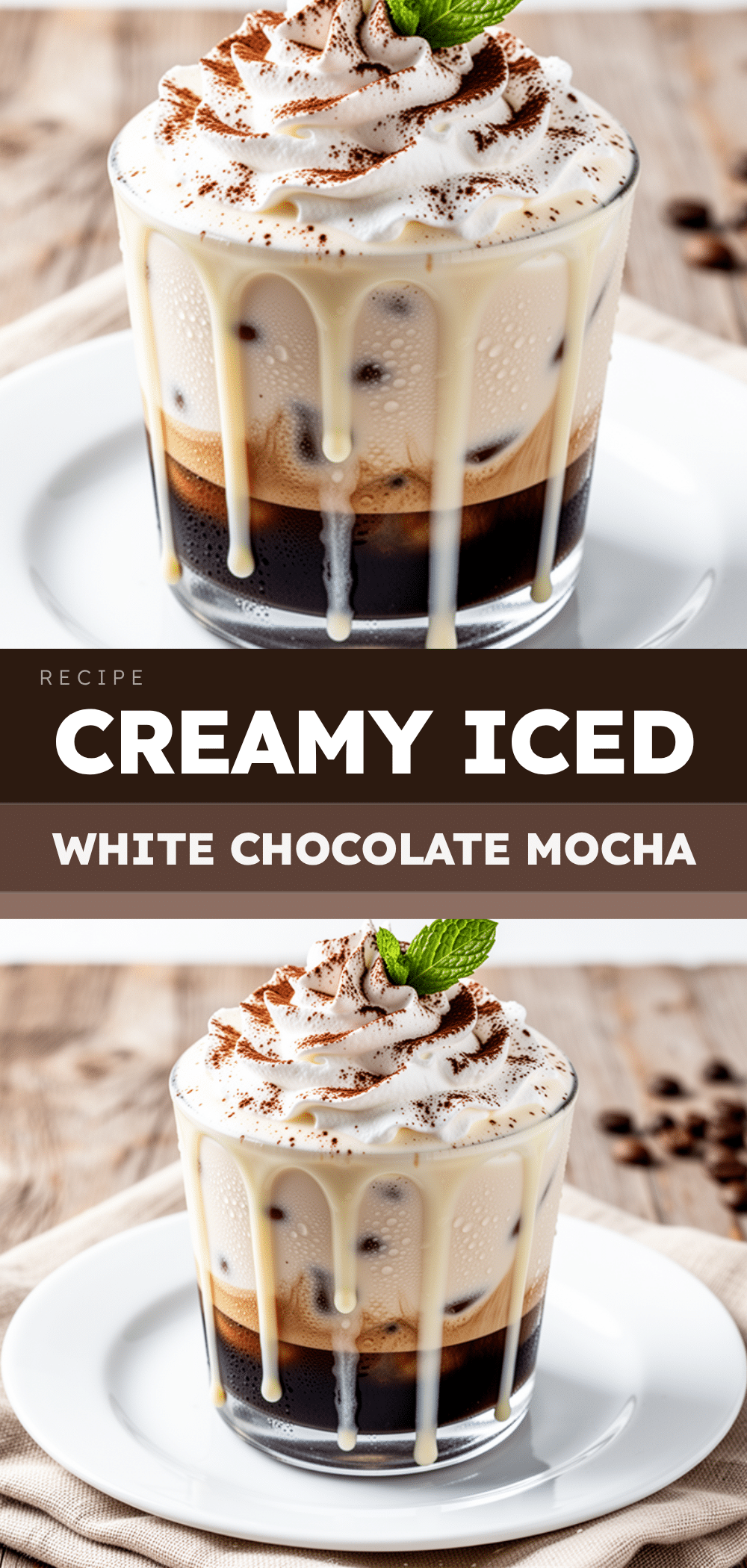 Creamy Iced White Chocolate Mocha: 5-Minute Weeknight Drink 5 creamy iced white chocolate mocha recipe