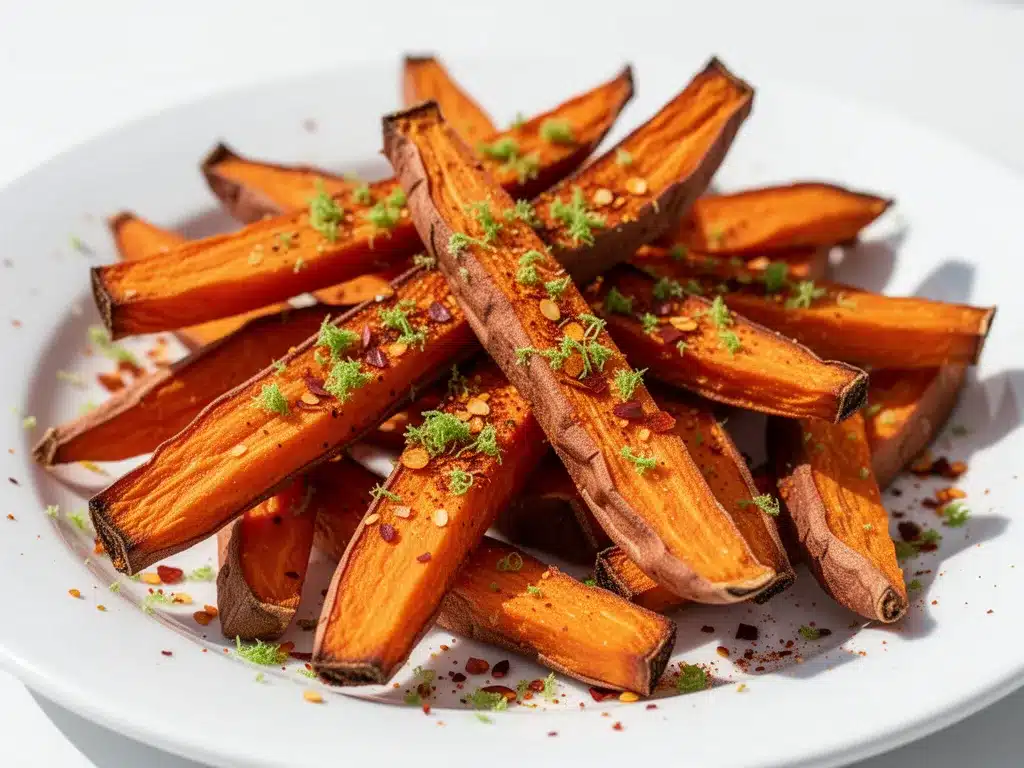 Crispy Air Fryer Sweet Potato Fries: Best Homemade Recipe 4 Crispy Air Fryer Sweet Potato Fries preparation steps