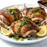 Crispy Baked Chicken Thighs - featured image