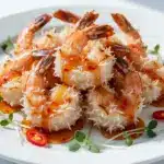 crispy baked coconut shrimp - featured image