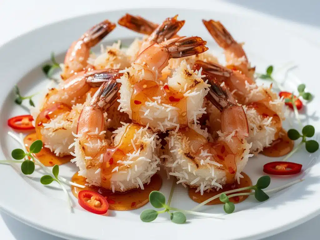 Home 3 crispy baked coconut shrimp - featured image