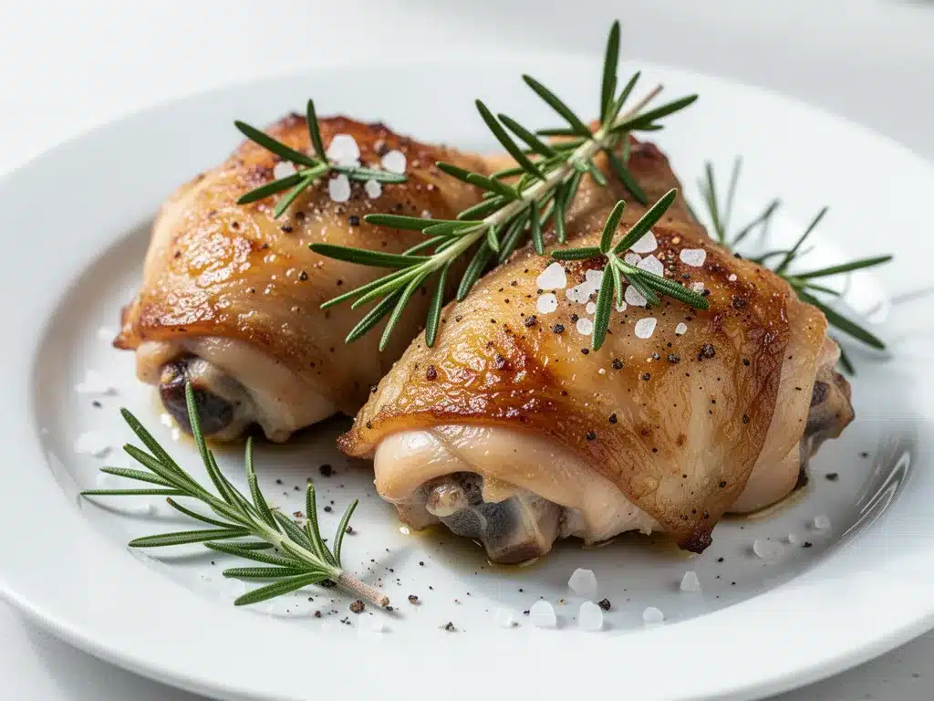 Diabetic-Friendly Baked Chicken Thighs with Rosemary 4 diabetic-friendly baked chicken thighs with rosemary preparation steps