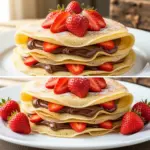 fluffy homemade crepes - featured image