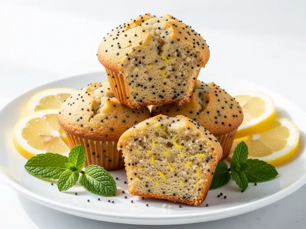 Gluten-Free Lemon Poppy Seed Muffins - featured image