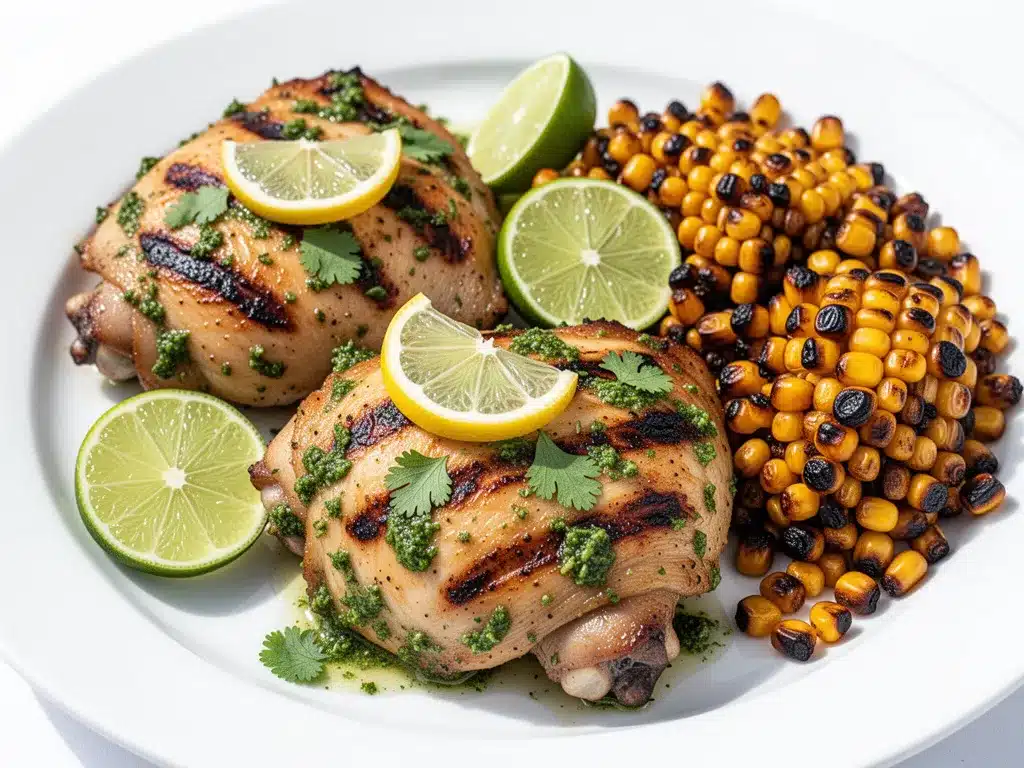 Grilled Cilantro Lime Chicken Thighs: 30-Min Weeknight Dinner 4 Grilled Cilantro Lime Chicken preparation steps
