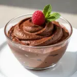 high-protein greek yogurt chocolate mousse - featured image