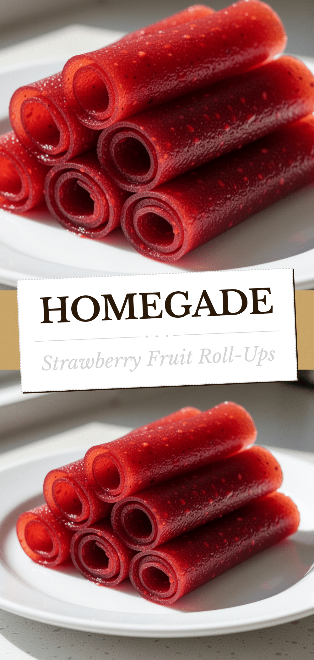 Homemade Strawberry Fruit Roll-Ups: Easy 3-Ingredient Back-to-School Snack 5 homemade strawberry fruit roll-ups recipe