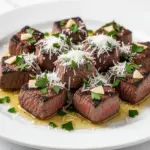 Keto Garlic Herb Butter Steak Bites - featured image