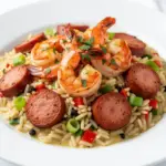 One-Pan Cajun Shrimp and Sausage Skillet with Rice - featured image
