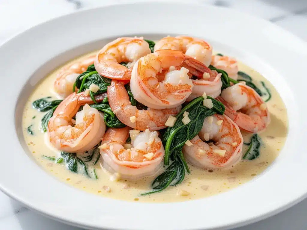 One-Pan Creamy Garlic Butter Shrimp: Best Easy Dinner 4 one-pan creamy garlic butter shrimp preparation steps
