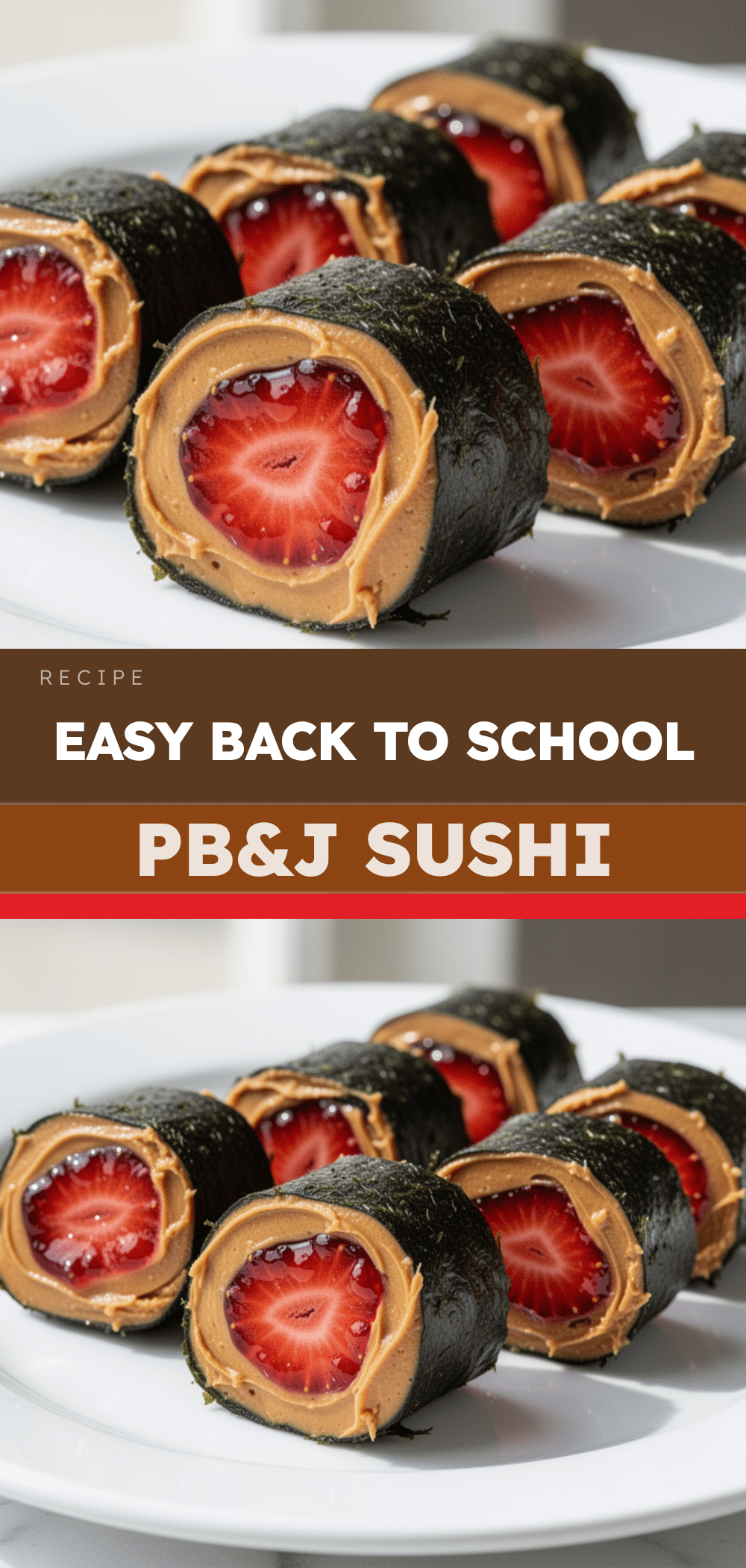 PB&J Sushi Roll-Ups: The Easy 3-Ingredient Dessert 5 PB&J Sushi Roll-Ups recipe