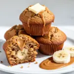 Peanut Butter Banana Muffins - featured image