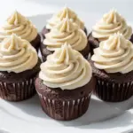 small batch chocolate cupcakes - featured image