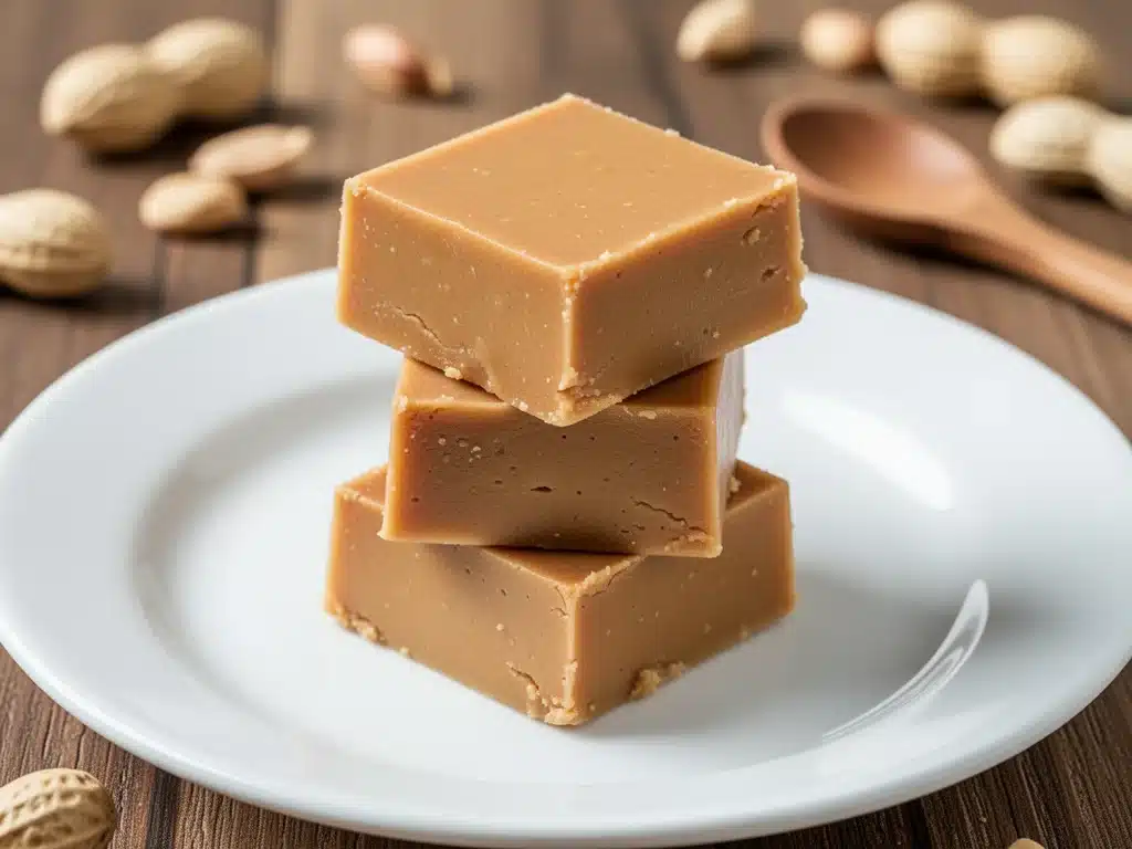 sugar-free peanut butter fudge - featured image