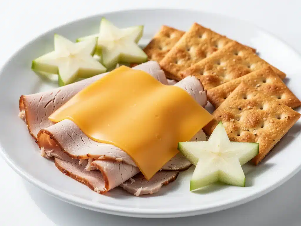 Turkey and Cheese Bento Box - featured image
