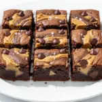 Ultra-Fudgy Peanut Butter Chocolate Chip Cookie Bars - featured image