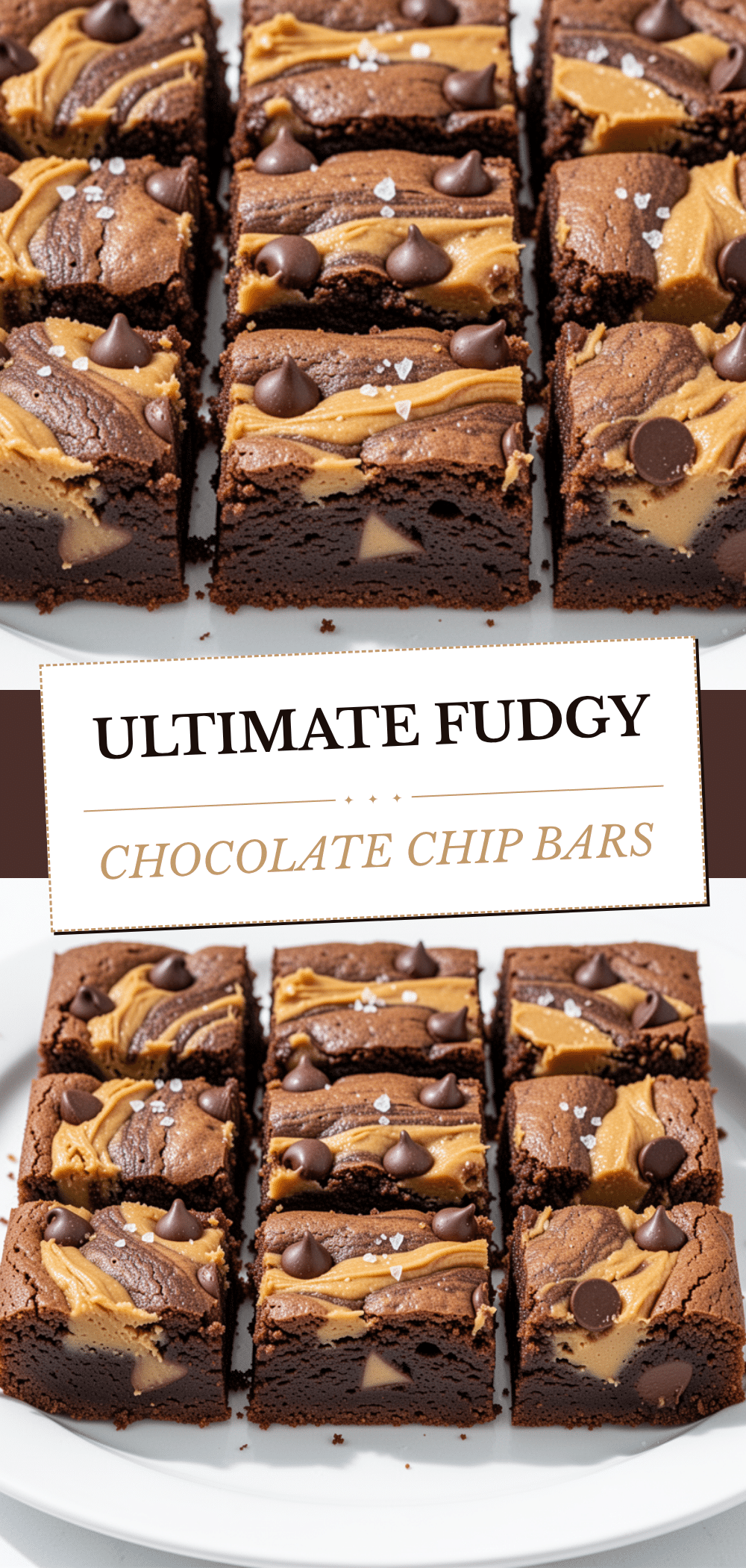 Ultra-Fudgy Peanut Butter Chocolate Chip Cookie Bars 5 Ultra-Fudgy Peanut Butter Chocolate Chip Cookie Bars recipe