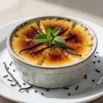 vanilla bean creme brulee - featured image