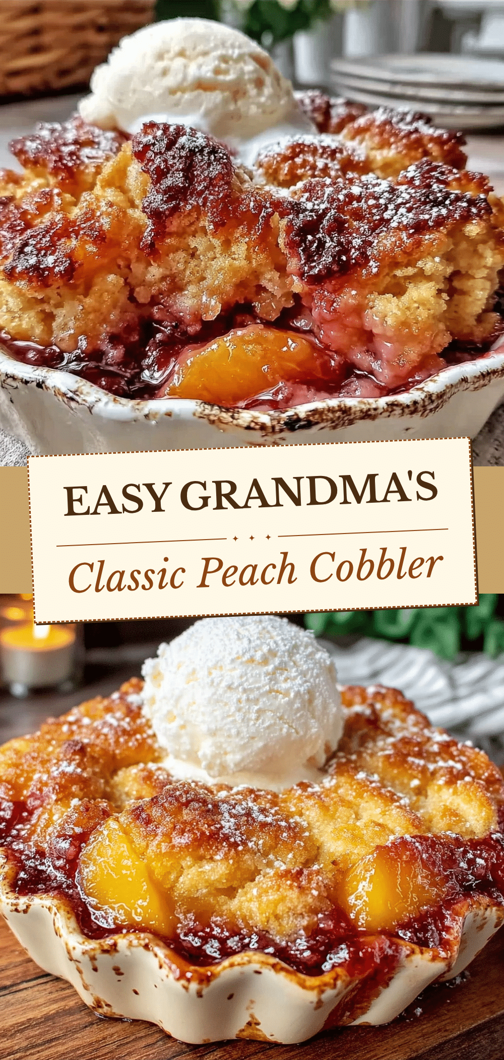 Easy Grandmas Classic Peach Cobbler: Best Budget-Friendly Family Recipe 5 easy peach cobbler recipe