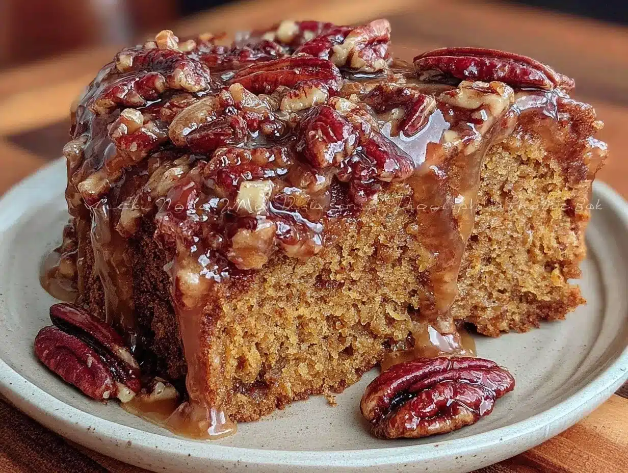 Budget-Friendly Fall Maple Pecan Pumpkin Cake: Easy Family Recipe 4 maple pecan pumpkin cake preparation steps